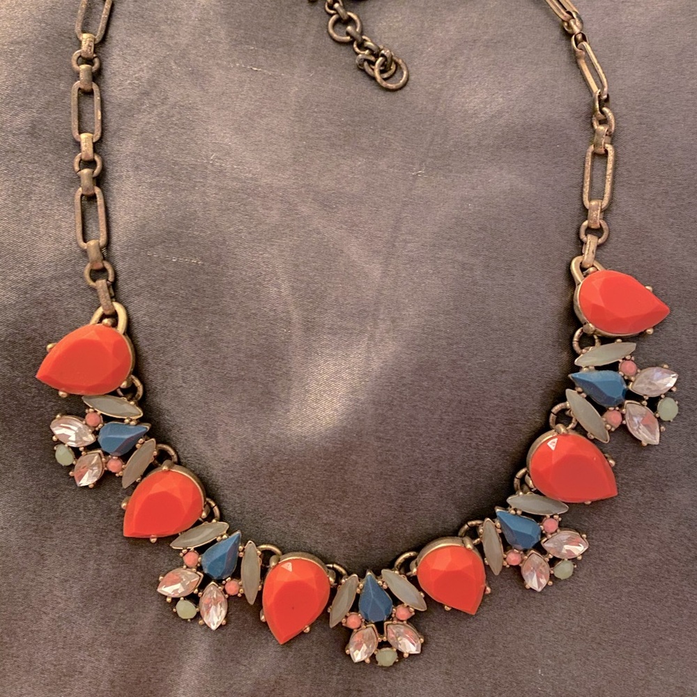 J Crew Bright & Cheery Costume Necklace